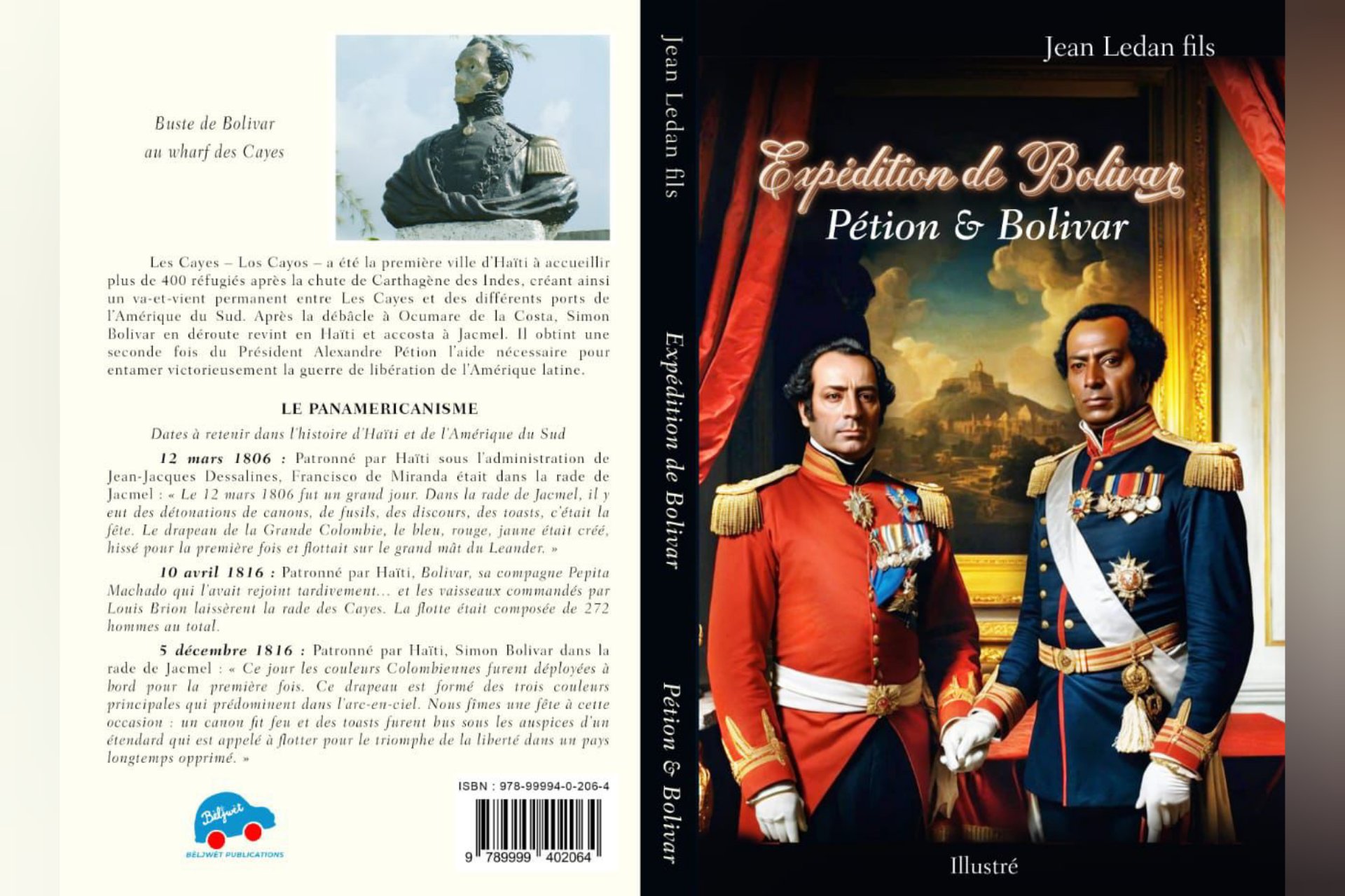 Pétion & Bolivar de Jean Ledan fils en signature au Complexe Promenade